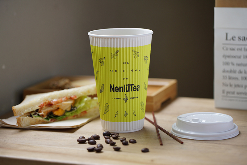 16oz Double Ripple Wall Paper Cup