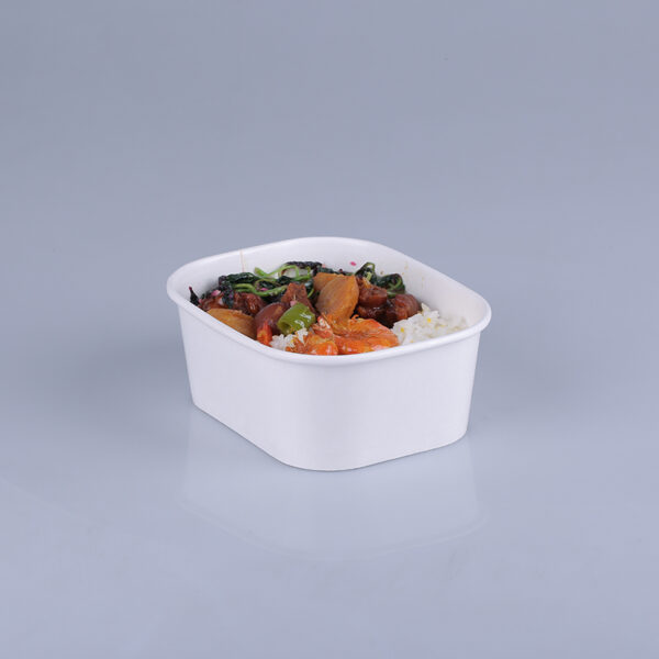 Rectangular Paper Disposable Salad bowl